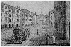engraving porta santi quaranta gates antonio nani
