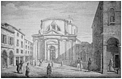 antonio nani's engraving chiesa di sant’agostino st. augustine