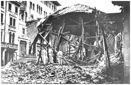 photos loggia dei cavalieri knights’ bombed treviso